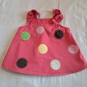 Gymboree girls size 5 coral tank top 2008 line